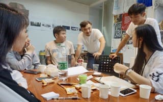 创新创业课程授课实景