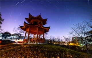 湖北经济学院八角亭