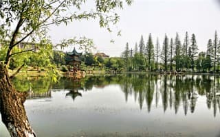 逸苑湖畔