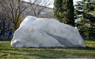 校庆纪念石